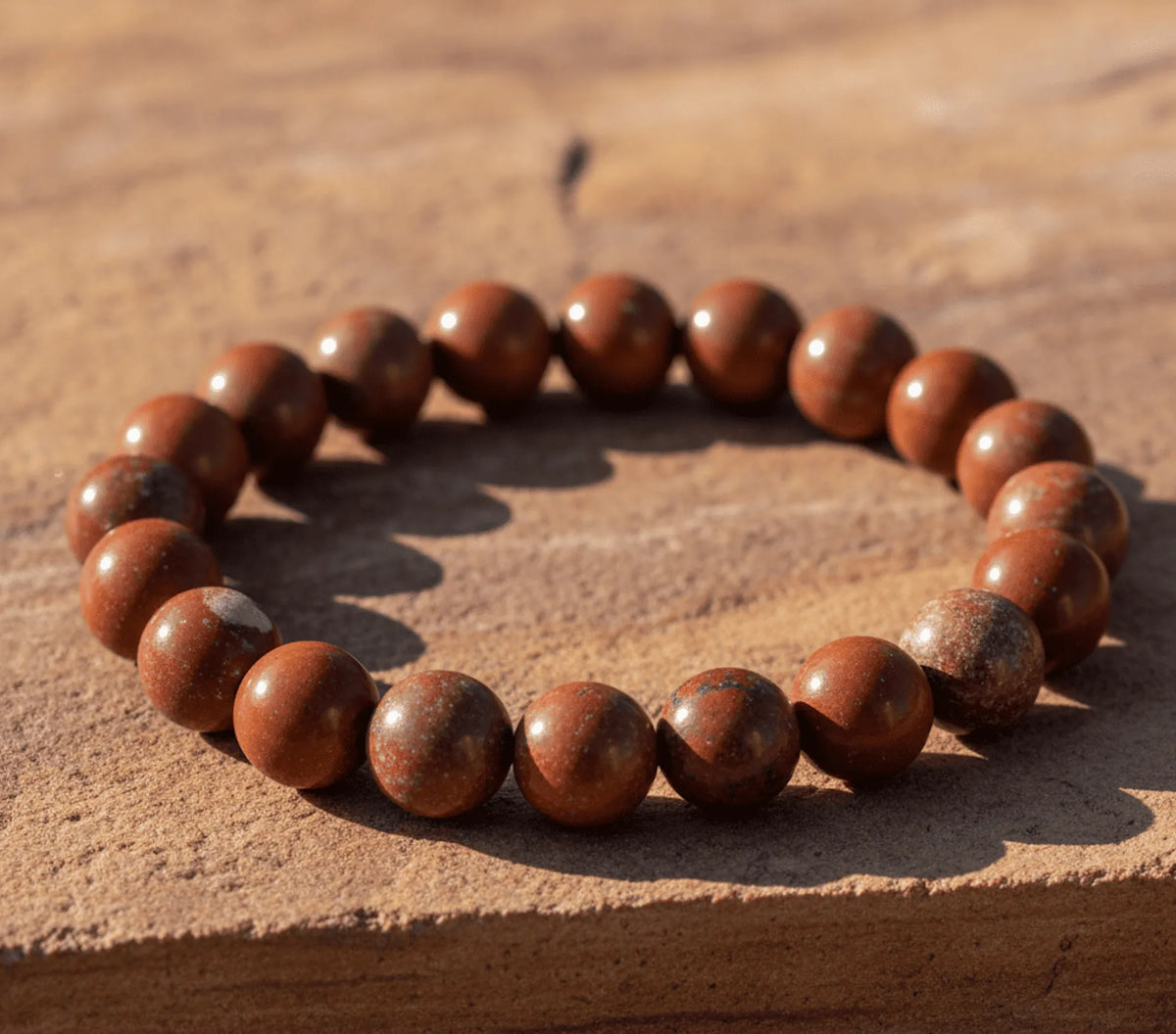 Red Jasper Strength Bracelet
