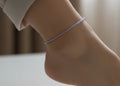 Amethyst Calm Anklet