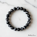 Banded Agate Protection Bracelet