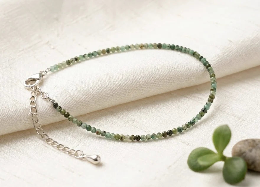 African Turquoise Journey Anklet