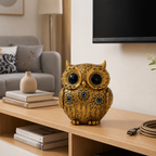 Vastu Owl Showpiece - Golden