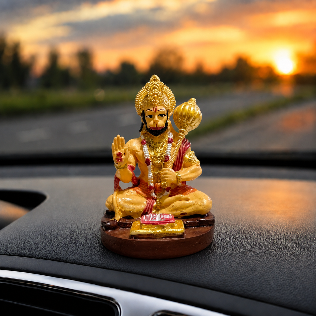 Sankat Mochan Hanuman Sitting Idol