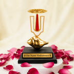 Tirupati Balaji Namam Symbol with Sacred Shankh Base