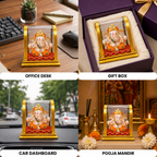 Premium Ganpati Bappa Display Box Idol