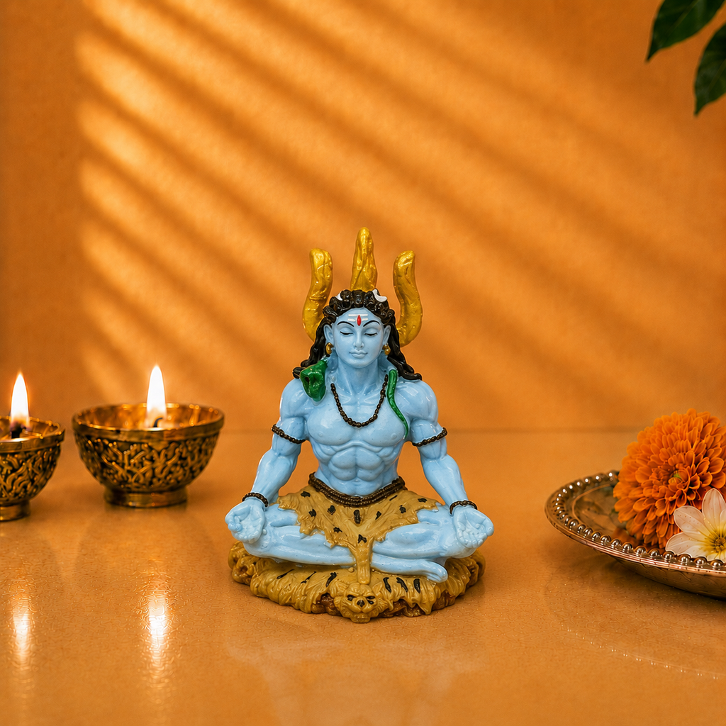 Mahadev Dhyan Mudra Idol