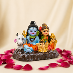 Shiv Parivar Idol Divine Harmony | Shiva, Parvati, Ganesha, Kartikeya & Nandi