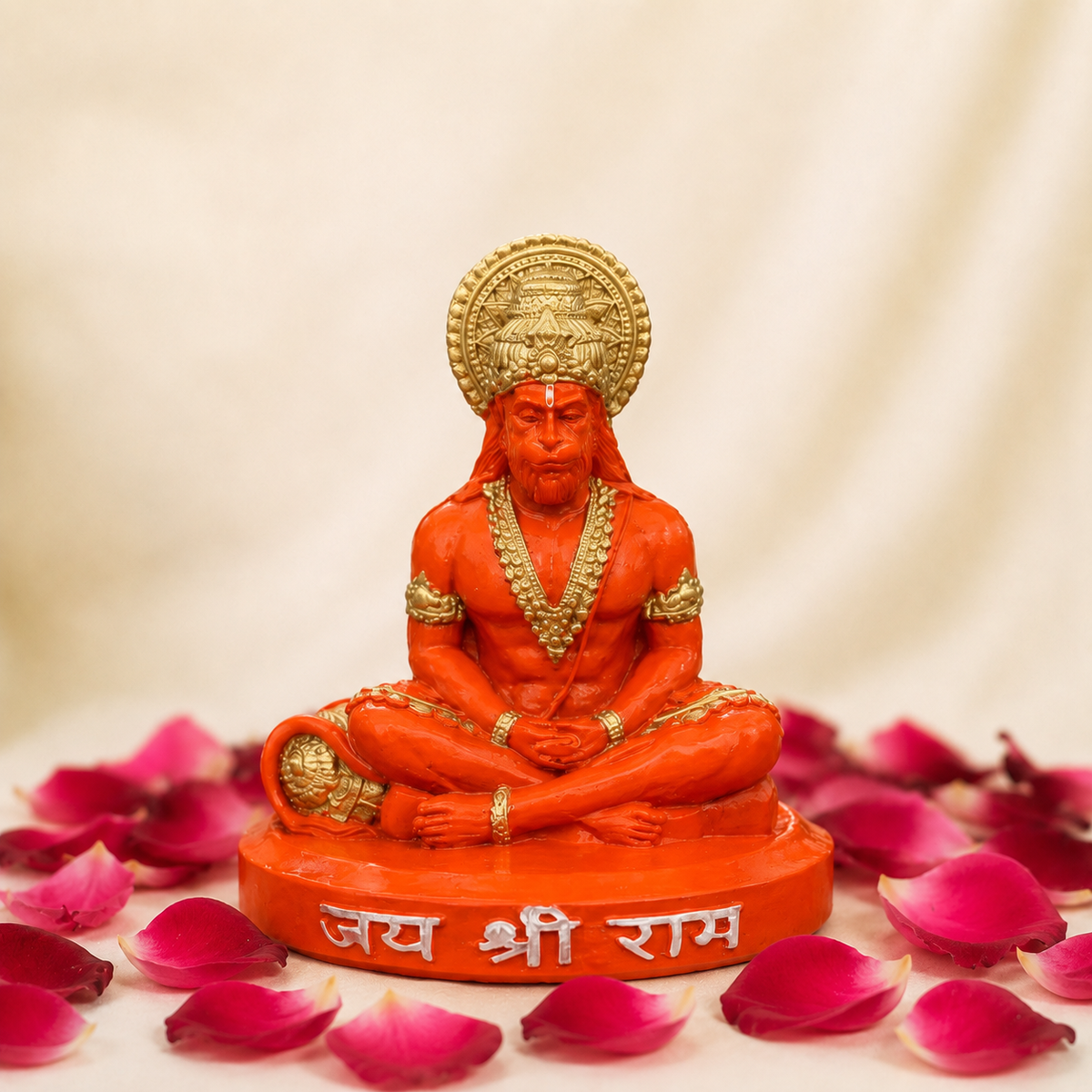 Bajrangbali Meditation Murti – Jai Shri Ram Decorative Idol