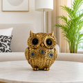 Vastu Owl Showpiece - Golden