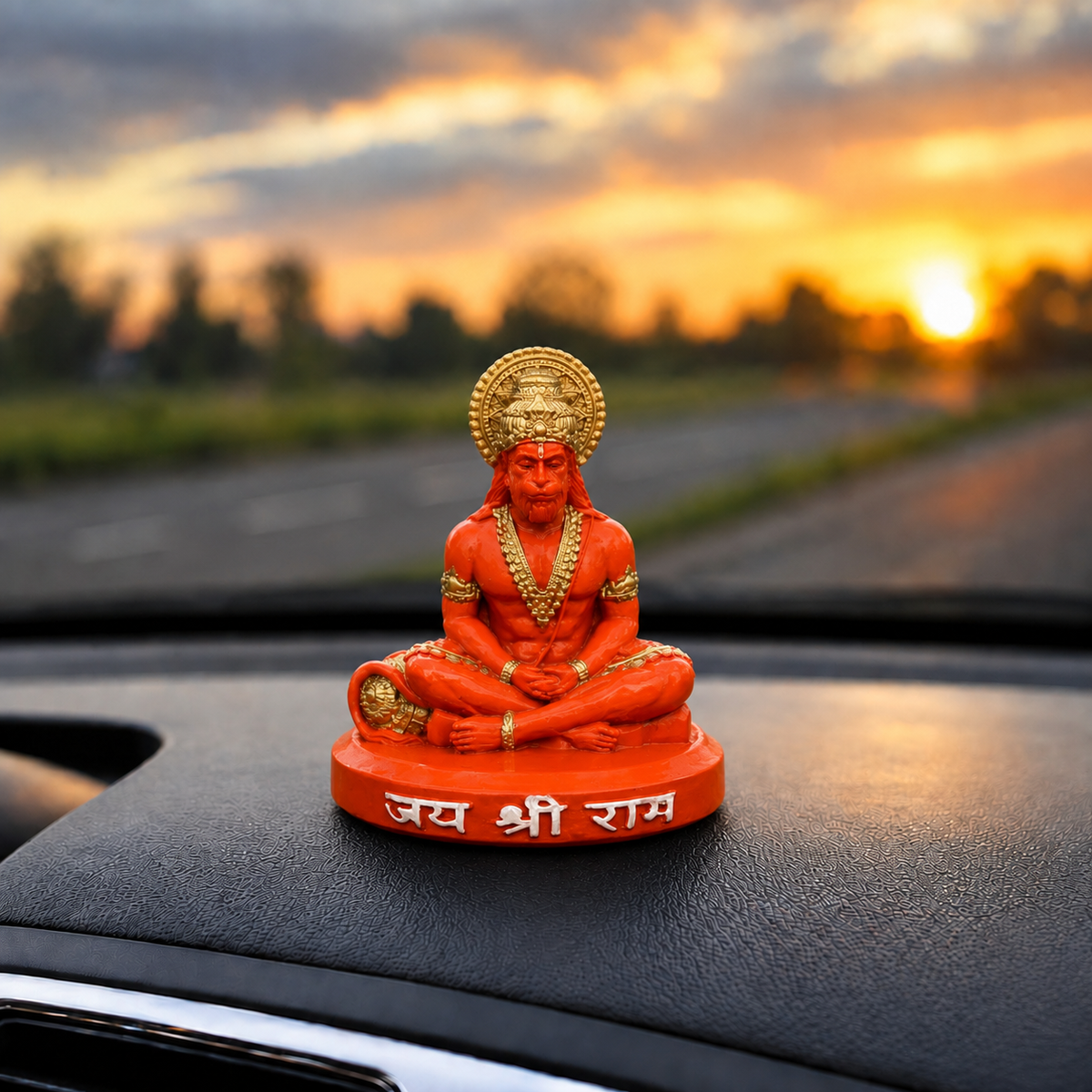 Bajrangbali Meditation Murti – Jai Shri Ram Decorative Idol