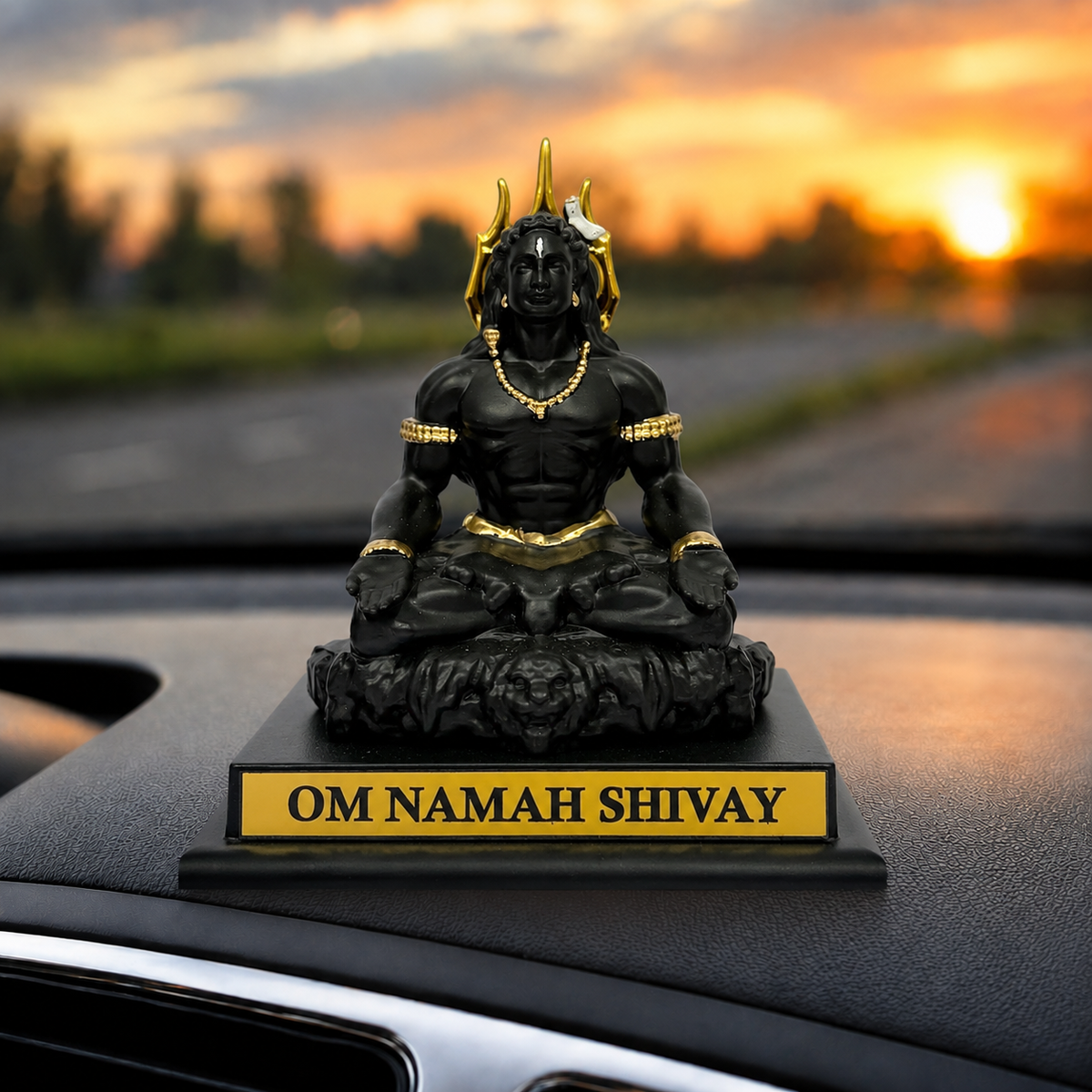 Om Namah Shivay Adiyog Shiva Idol - Classic Edition