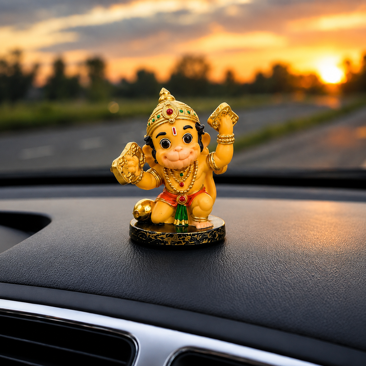 Cute Bal Hanuman Sacred Strength Idol
